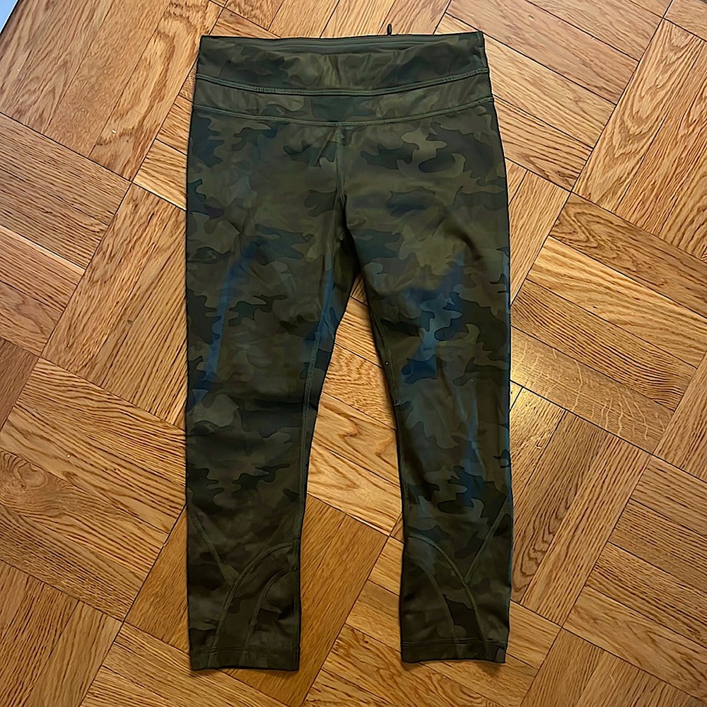 Lululemon Army Print leggings